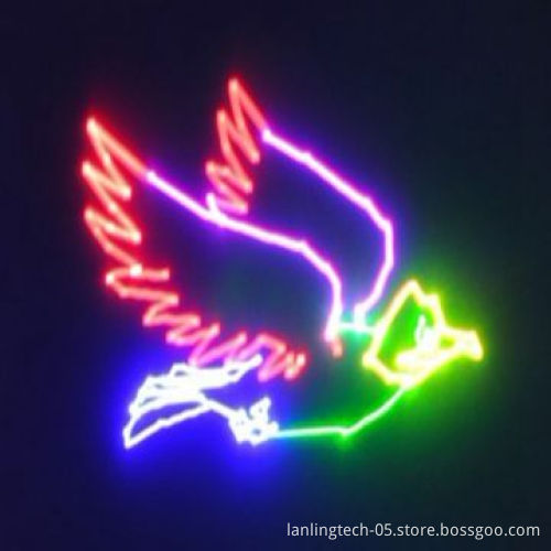 (L5458RGB) 4W RGB Animation Laser DJ LightNew